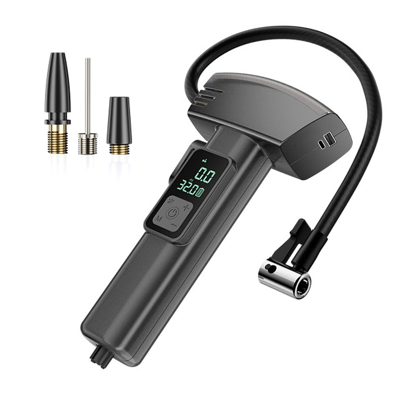 6in1 Car Wireless Inflatable Pump Portable Tire Inflator Intelligent Window