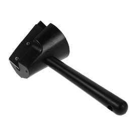 STOBAZA Easy Carrot Curler and Vegetable Sharpener Multifunctional Peeler Tool for Creative Vegetable Flowers for Carrots Cucumbers and More Black