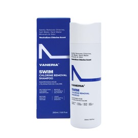 VANERIA 2-in-1 Swim Shampoo & Hard Water Shampoo, Chlorine Removal for Swimmers, Removes Minerals and Buildup for Hard Water, Restorative Hair Care for Swimmers, Safe for Colored Hair, 8.8 oz