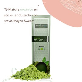 Té Matcha Orgánico en Sticks, 15 Sticks, Mayan Sweet