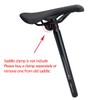 PLATT Bike Seatpost 25.4/27.2/28.6/30.8/31.6*350mm Aluminum Alloy Bicycle Seat Post for