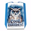 Stay Cool Parking Disc Snow Owl with Sunglasses Funny Parking