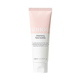 SHHOM Cleansing Tone Bubble, 2.8 fl oz (80 ml), Korea You Tuber Award, Cleansing, Pore Care, Face Cleansing, Dullness, Hypoallergenic, Waste Care, Tone Up, Cleansing, Sensitive Skin, Korean Cosmetics,