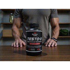 Testo3 Vit Hombre Pronto Efectivo Precursor Natural 180 Cap Sin Sabor