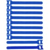 750 x Velcro Cable Ties 150 x 22 mm Blue