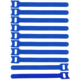 750 x Velcro Cable Ties 150 x 22 mm Blue Velcro Cable Ties Cable Velcro Tape - Resealable / Reusable (750, 150 x 22 mm Blue)