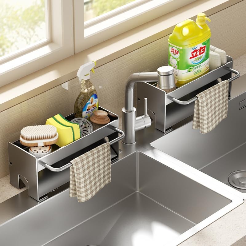 Elecbee Sink Organiser, Kitchen Sink Organiser, Additional Reinforcement Sink Organiser