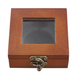 Tiong Luxury Pocket Watch Box Wooden Box Single Gift Box Display Storage Case