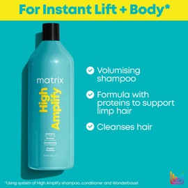 MATRIX Total Results High Amplify Shampoo, Pack of 1 (1 x 1 Litre)