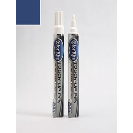 ColorRite Pen Automotive Touch-up Paint for Subaru Forester - Marine Blue Pearl Clearcoat F9H - Color+Clearcoat Package