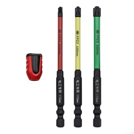 Magnetic Screwdriver Bit Sets Electrician Special Cross Screwdriver for Socket Switch, Circuit Breaker Air Switch, Socket (110mm FPZ)