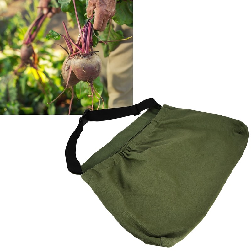 Fruit Picking Bag Adjustable Oxford Cloth Waist Hanging Tool Bag