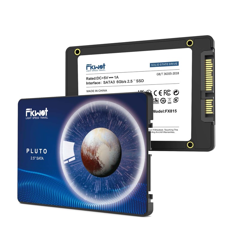 Fikwot FX815 256GB SSD, 2.5" SATA SSD, Internal Solid State