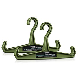 Savior Equipment Multi-Purpose Heavy Duty Hanger 2-Pack, 150 lbs Load Capacity High Impact Plastic for Tactical Vest Scuba Military Police Survival Gear Hanger