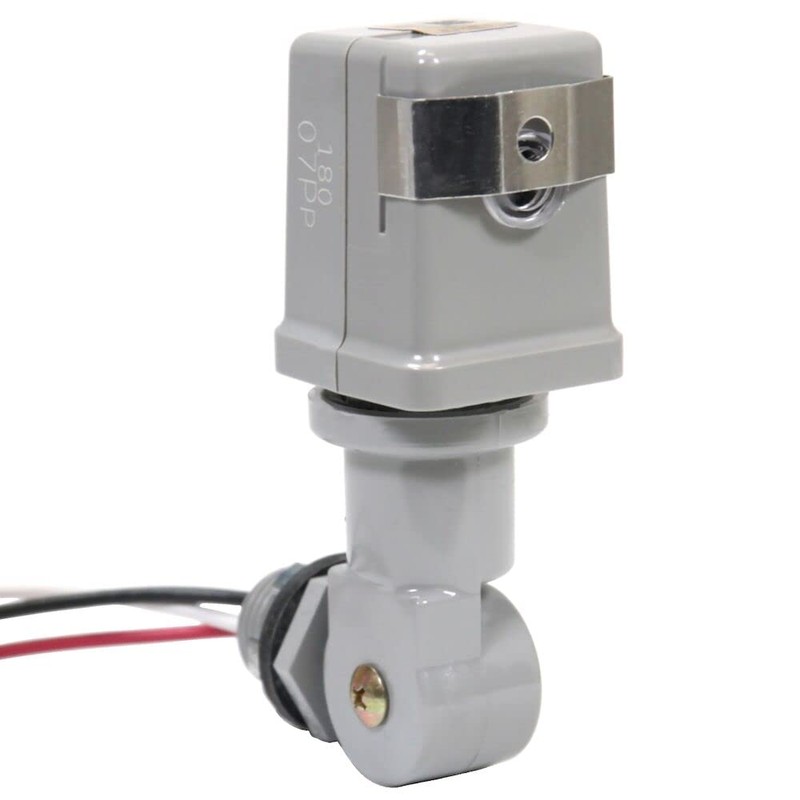 Intermatic K4221C 120-Volt Stem and Swivel Mount Thermal Photocontrol -