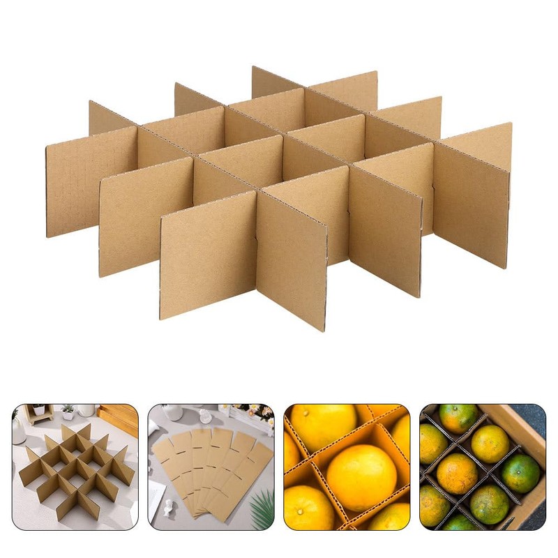 DIYEAH Pack of 18 Dividers for Shipping Boxes Packaging Plate