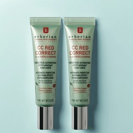 Erborian Red Correct CC Cream SPF25 15ml, 2 pcs. / 에르보리앙 레드 코렉트 CC크림 SPF25 15ml, 2개