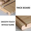 DHSBGWSX 2 Pack Bamboo Stand Tablet Stand Desk Stand Decoration