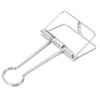 51mm 30pcs Binder Clips Strong Clamping Force Metal Hollow Tail