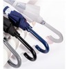 ThreeH Clear Bubble Umbrella Easy Grip Handle Sturdy Plastic Transparent