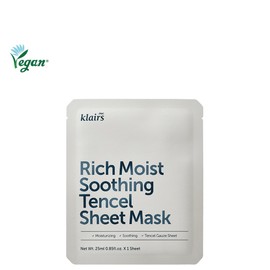 Dear, Klairs Rich Moist Soothing Tencel Sheet Mask (5 masks)