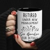 WHIDOBE Retired Mug Retired Under New Management See Grandson For