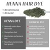 Comdian Henna Eyebrow Tint Kit, Natural Henna Eyebrow Dye Powder