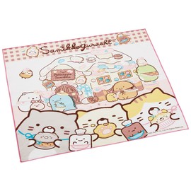 Skater KB4-A Lunch Cloth, Sumikko Gurashi Candy Store, 16.9 x 16.9 inches (43 x 43 cm), Made in Japan