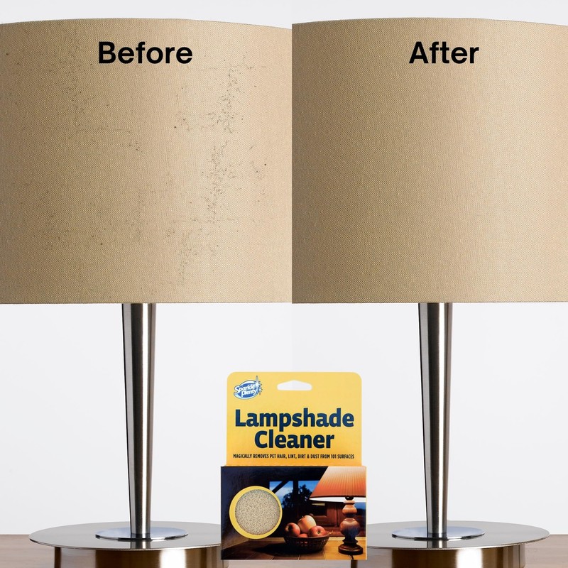 Sparkle Plenty Sponge Lamp Shade Cleaner - Sheer Fabric Cleaner-