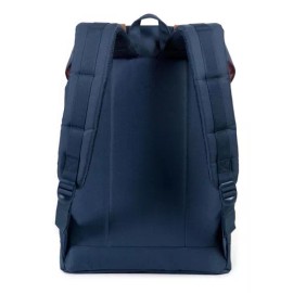 Herschel Mochila Herschel Retreat Azul Color Azul marino Diseño de la tela Liso