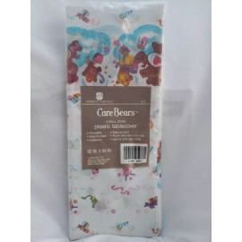 American Greetings Vintage CARE BEAR Plastic Birthday Party Tablecloth American Greetings Reusable