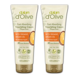 Dalan d'Olive - Argan Oil - Care Cream - 250 ml Tube - Set of 2