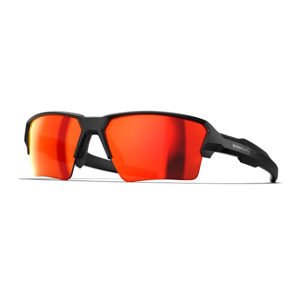 Shady Rays Talon Men's | Half Frame Sporty Polarized Sunglasses,