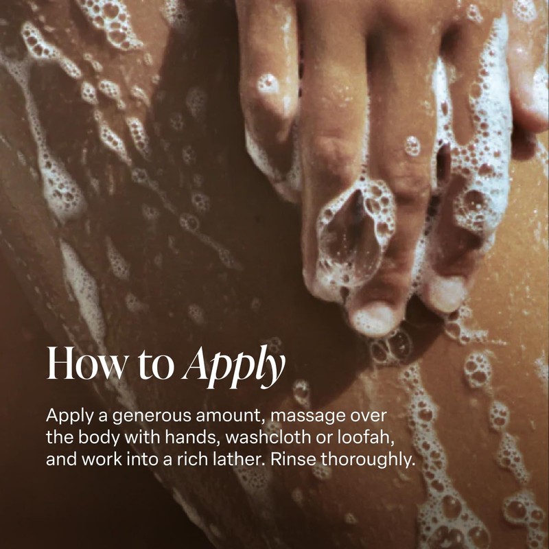 Saltair Body Wash, Salt Water Vanilla 2-Pack. Moisturizing Body Cleanser