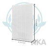 KC-850U Replacement HEPA Filter Compatible with Sharp Air Purifier KC-850U,