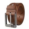 Cartvelli Premium Leather Belt Men's Brown Cognac Made in Germany