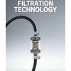 3/16" 6mm Universal Inline Fuel Filter, High Strength PC Clear