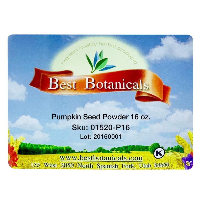 Best Botanicals Pumpkin Seed Powder 16 oz.