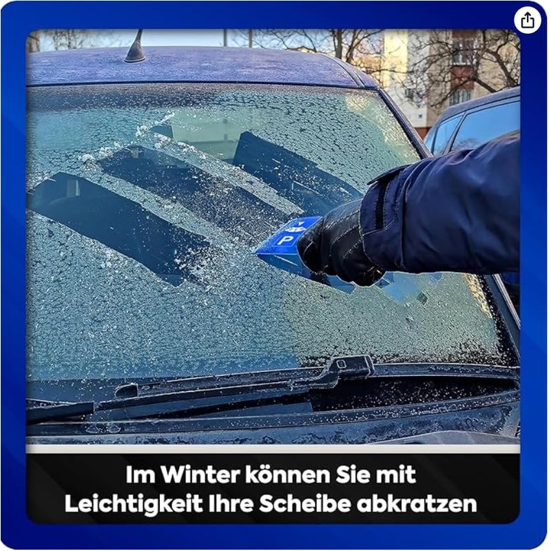 PROCAR Equipment Car Parking Disc, German Quality, Multifunction (Parking Disc