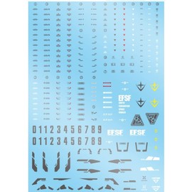 ANSAI Decals Water Slide Decal Fits MG 1/100 RGM-89 Jegan Model Kit DIY Modeling Decals