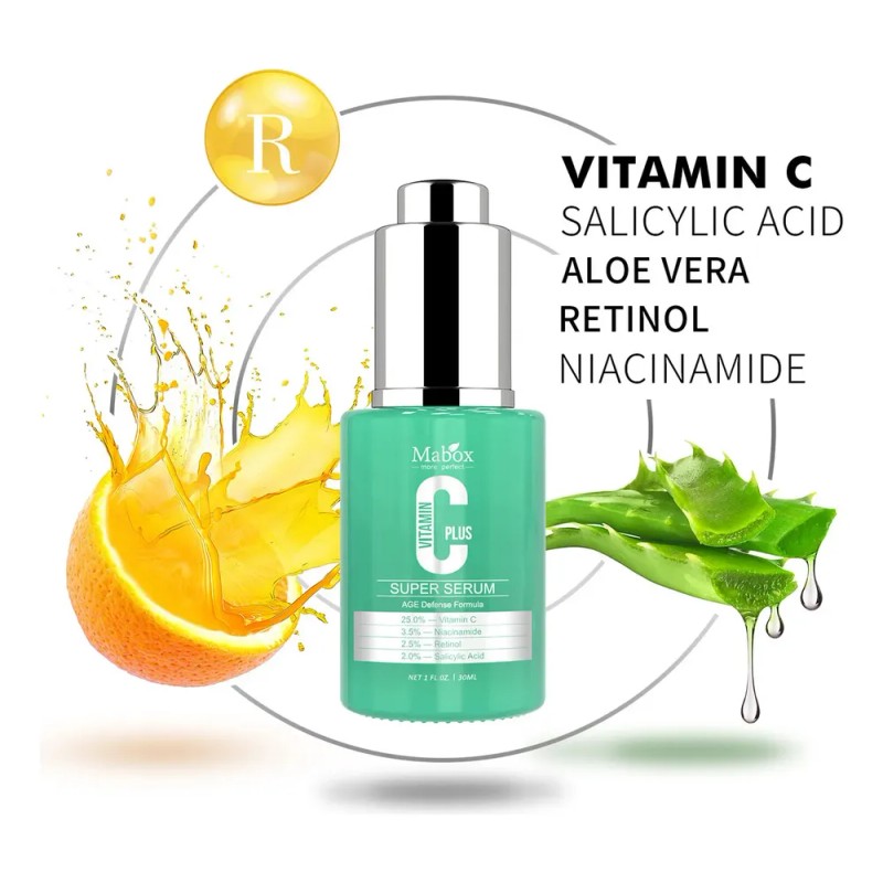 D Sérum Facial Antimanchas Antiarrugas Vitamina C Acido L