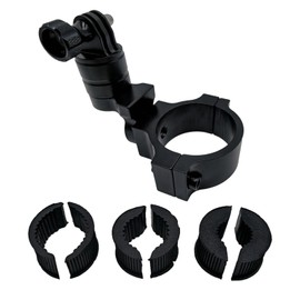 UTV ATV 360° Rotation Camera Mount,Fits 1'' 1.5'' 1.75'' 2'' Tube Roll Bar,Compatible with DJL Insta360 Gopro Hero etc