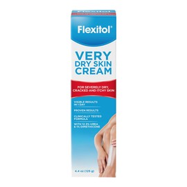 Flexitol Very Dry Skin Cream,Rich Moisturizing Body Cream with Urea, 4.4 Ounce Tube