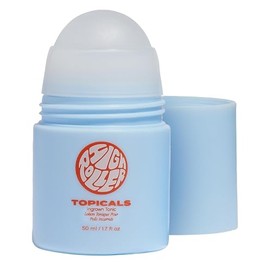 Topicals High Roller Suero para cabellos encarnados | Tónico roll-on para calmar y suavizar la piel irritada en cara, axilas y zonas del bikini | Contiene ácido salicílico y glicólico | Vegano y sin
