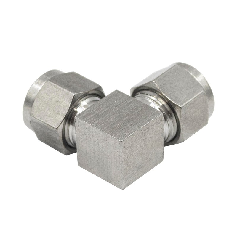 Goldpea Stainless Steel 304 Compression 90 Degree Elbow 10mm OD