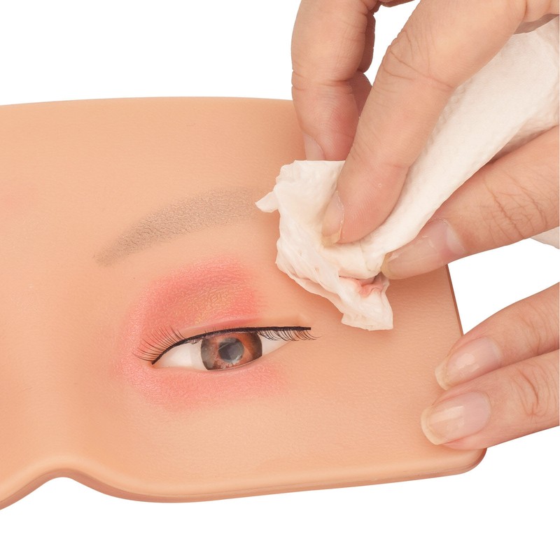 3D Makeup Practice Face Professional Silicone Face Eye Makeup Practice