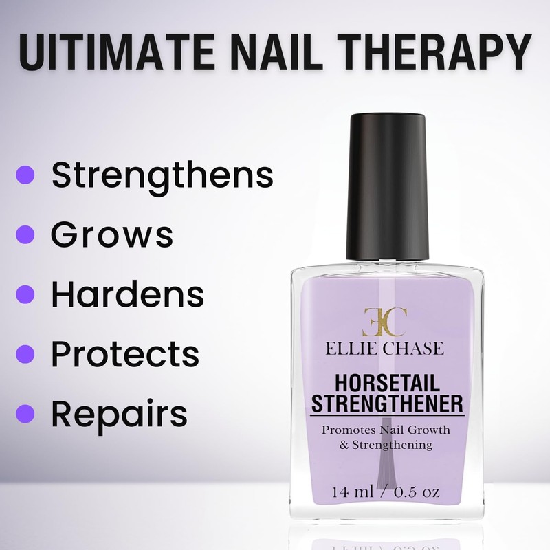 Ellie Chase Horsetail Nail Strengthener, Growth, Hardener