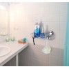 SANNO Suction Cup Shower Caddy Storage Combo Organizer, No Damage
