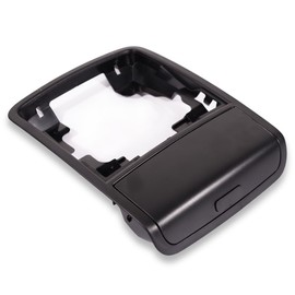 runmade Sunglass Box Black Console Case Holder compatible with VW Jetta MK6 2011-2018 Passat B7 Replacement for 56D868837A ;16D868837 Y20 ;5C6868837 Y20