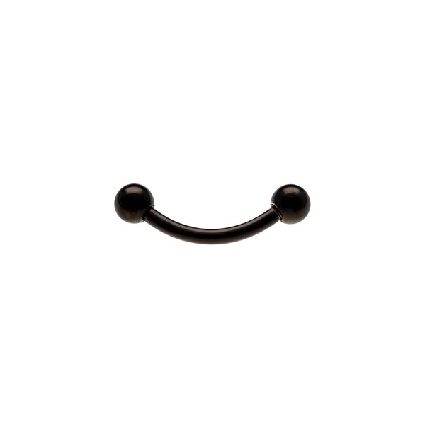 OTHER Piercing Eyebrow Banana Titanium Curved Barbell Piercing Lip Piercing